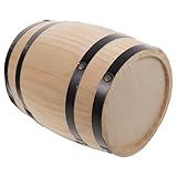 Fonctionnalité polyvalente : pour la décoration, le rangement de bouteilles de vin ou de petits objets, ce tonneau allie fonctionnalité et esthétique. tonneau à vin rouge, seau en forme de tonneau