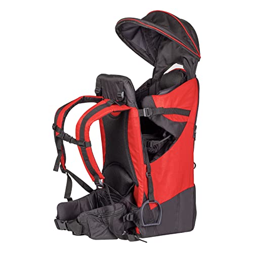 Baby Backpack Carrier with Rain Cover and Storage