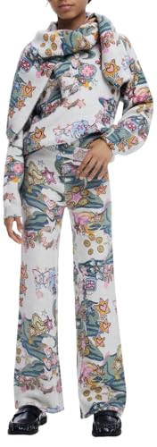 Desigual Pant_Ruby, 2003 Gris Vigore Medio, 3/4
