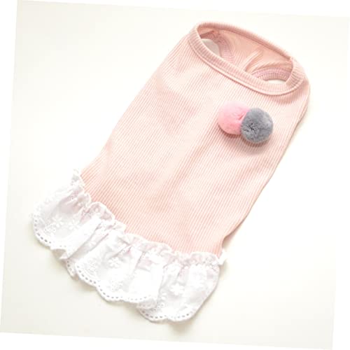 Yardwe 2 Unidades saia de roupas de estimação roupa pet roupinha pet saias vestido de cachorro de sa