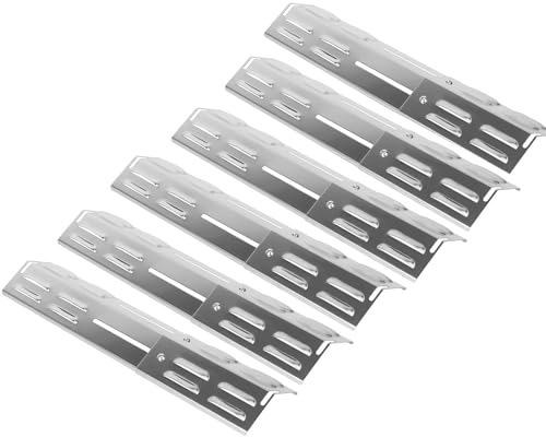 WELL GRILL 29cm bis 43cm Universal Flavorizer Bars Flammenverteiler Gasgrill BBQ Aromaschienen Zubehör für Taino, Landmann, Burnhard und die meisten Gasgrills, 6er-Pack