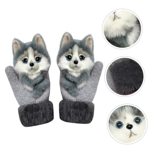 Guantes para perros Beavorty de forro polar cómodo y resistente 4