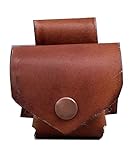 Heritage Rough Rider 10/22 .22 Spare Magazine Cylinder Leather Pouch Revolver Rifle Golden Brown