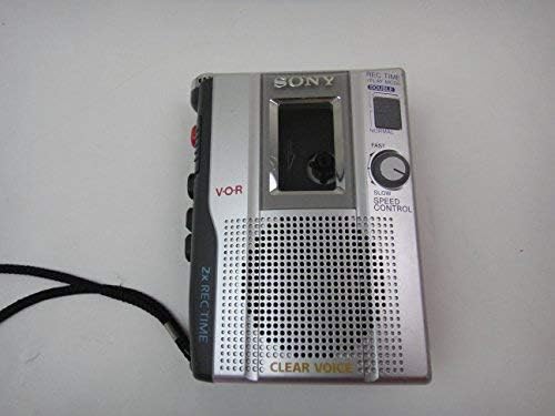 Sony TCM-200DV Portable Cassette Recorder, top-down view