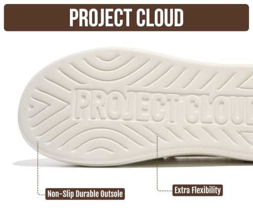 Image of Project Cloud Canvas Platform Loafers for Women Boat Shoes for Women (Dana) | Canvas Womens Sneakers with High Density SmartFoam Insole Womens Shoes - Lightweight Womens Sneakers Women Footwear