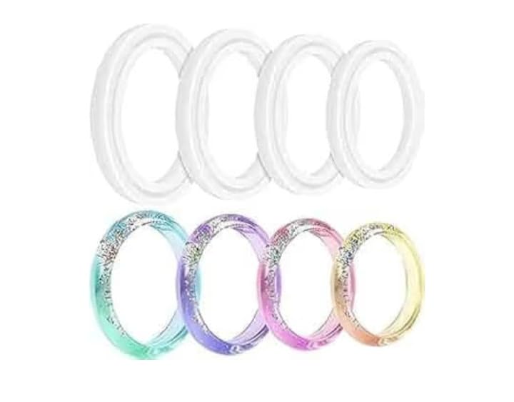 BGA WiRED FAX Art Epoxy Silicone Bangle Mould Set of 4 Sizes Pack of 4 - Image 7