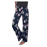 ◆◆Jogginghose Damen Jogger Trainingshose Sportwear Streetwear lang Sweathose Sweatpants mit Bündchen und 2 Streifen Bleistifthose Casual Carpi Hose mit TaschenDamen Hose Skinny Chino Treggings Stretch Pants Baumwolle Blumen Knopfleiste Damen Yoga-Hose Schlafanzughose weich Pyjamahose Fitness Lange Stretch Drawstring Hosen Freizeithose Strandhose Weites Bein Hose Damen Hose Stretch Sweatpants Jogginghose für Freizeit Boyfriend Baggyhose