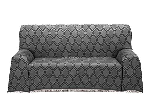 Cardenal Textil Roma Foulard Multiusos, Negro, 230x290 cm