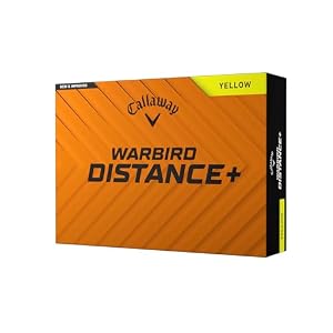 Callaway Golf Warbird Distance+ Golf Balls 2025 (12 and 24 Ball Pack)