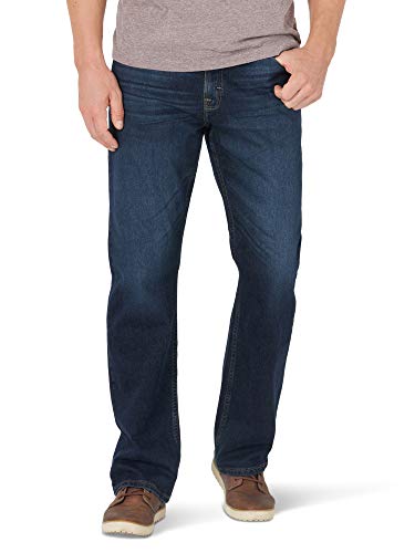 Wrangler Men's Blue Relaxed Fit Bootcut Jean, Size 29-48, Large, Regular Inseam 29