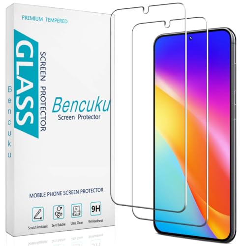 Bencuku Screen Protector for Samsung Galaxy S23 Plus 5G Tempered Glass
