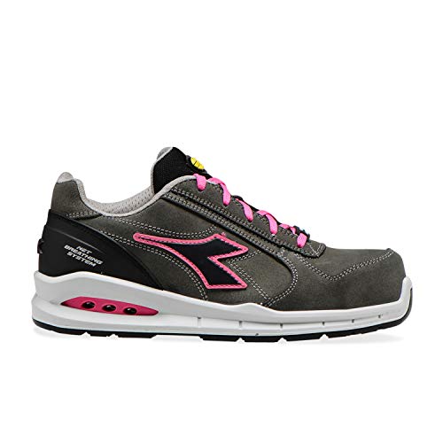 Diadora Run Net Airbox Low S3 Src, Scarpe da ginnastica Uomo, Smoke, 41 EU