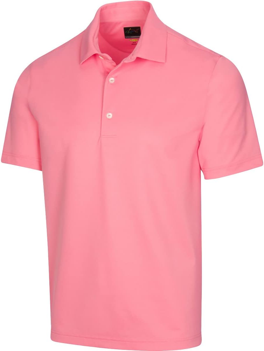 Greg Norman Mens Freedom Micro Pique Polo