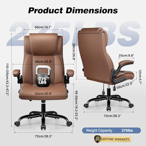 Luxury leather executive chair