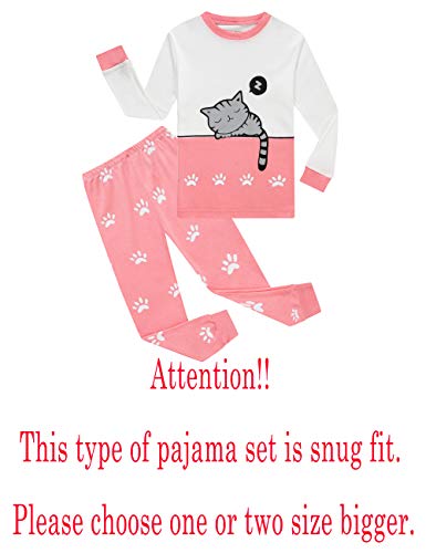Image of KikizYe Little Big Boys Long Sleeve Pajama Sets 100% Cotton Pjs