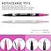 Laconile 132 Drawing Markers Brush Pens, Calligraphy Pens Brush Markers for Adult Coloring Books Calligraphy Drawing Sketching