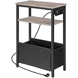 cheveux gris noir et blanc Qualité supérieure : Fabriquée en panneau d’aggloméré de qualité et en cadre métallique, cette table à café est stable et durable. Les 4 pieds réglables en bas protègent votre plancher des rayures