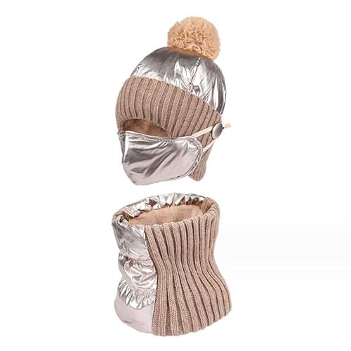 Echarpe coupe-vent intégrée contre le froid hivernal pour femme active
