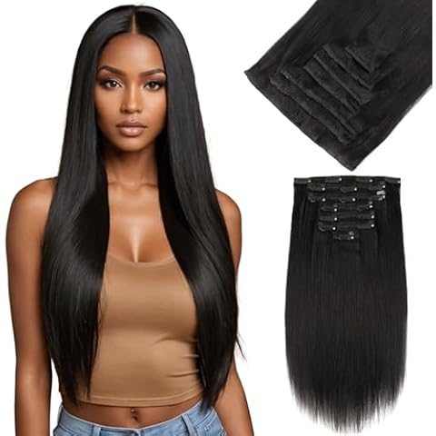 Yuniffe Yaki Straight Clip in Extensions Cover