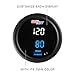 GlowShift 10 Color Digital Dual Temperature & Pressure Gauge Kit - for Boost, Oil PSI, Water Coolant & Transmission Temp - Includes 1/8-27 NPT Electronic Sensors & Wiring - Multi-Color Display - 52mm
