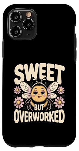 Sweet But Overwork Cute Bee Mood Worker �X�}�z�P�[�X iPhone 11 Pro �p