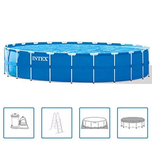 Preisvergleich Produktbild Intex Pool mit Stahlrahmen 732 x 132 cm rund 28262GN