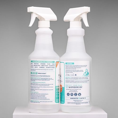 Image of Wondercide - Indoor Pest Control Spray for Home and Kitchen - Ant, Roach, Spider, Fly, Flea, Bug Killer and Insect Repellent - with Natural Essential Oils - Pet and Family Safe - Cedarwood 32 oz