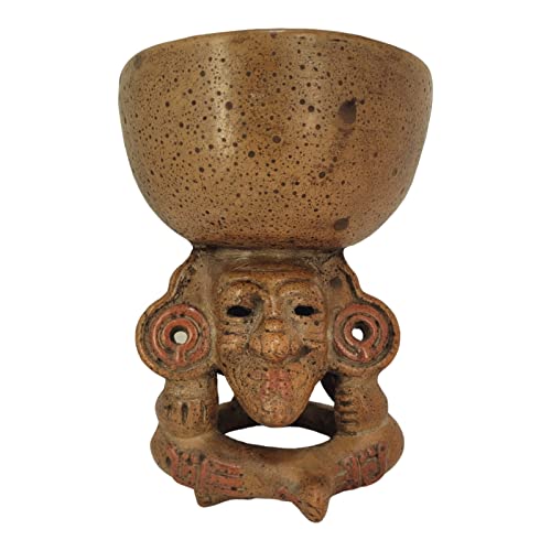 Aztec Incense Burner, Huehueteotl God Of Fire, Spiritual