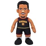 Bleacher Creatures Atlanta Hawks Trae Young 10" Plush Figure - A Superstar for Play and Display