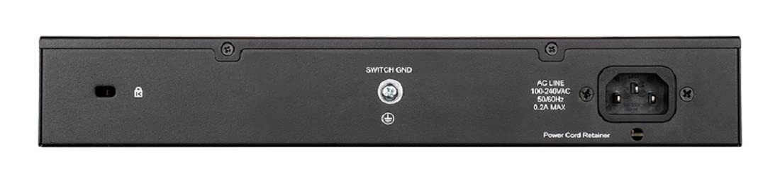 D-Link DGS-1100-16V2/E, Switch Smart 16 Puertos Gigabit, RJ-45, Gestión Web, Layer 2, VLAN, sobremesa, IGMP Snooping, VoIP VLAN, QoS, Seguridad Red - Cable de alimentación de la UE
