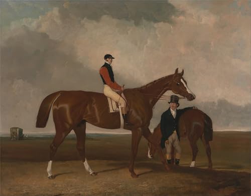 Tableau Elis à Doncaster par Abraham, impression toile salon 60x90