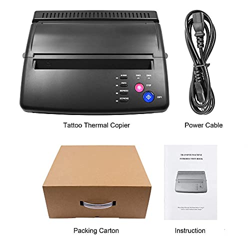 Transfer Stencil Machine Stencil Printer Thermal Copier Printer (Black) #TOP5
