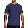 Hioutdoor Sport T-Shirts Men's for Pack of 3 or 5, Functional Fitness Short-Sleeved Shirt, Men's Breathable Quick-Drying Training Shirt, Running Shirt, Short-Sleeved Bodybuilding, 4XL #1