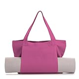 Noaya Yoga Mat Bag - Durable Sport Gym Bag Womens, Large Capacity Yoga Bag, Easy Placement of Thick Yoga Mat, Can Accommodate Other Things, Essential Items for Womens Gym Set, Rose Red