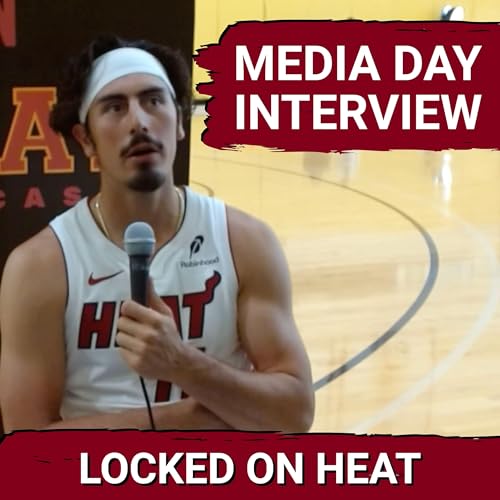 Jaime Jaquez Jr. is Ready to Bounce Back From Disappointing Heat Season | Miami Heat Media Day 2025 Podcast Por arte de portada