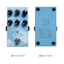 Jemora Pédale d’effet guitare Pédale de réverbération numérique Effecteur de réverbération à modélisation numérique avec sélection de réverbération à 9 modes pour guitare basse – MINI-UNIVERS - Les Beatles, Paul McCartney, John Lennon, RIngo Starr, George Harrison Jemora Pédale d'effet guitare Pédale de réverbération numérique Effecteur de réverbération à modélisation numérique avec sélection de réverbération à 9 modes pour guitare basse - MINI-UNIVERS – Image 6
