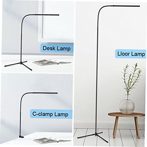 Lámpara de pie LED regulable Hemobllo flexo moderno de mesa con brazo flexible 4