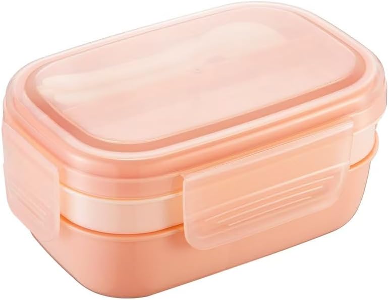 Bento Box for adult, with Utensils, 64oz Lunch Box for Women, Food-Grade Material, Leakproof, 3 Layers 8 Compartments, Microwave Dishwasher Safe, Portable for Office, Picnic