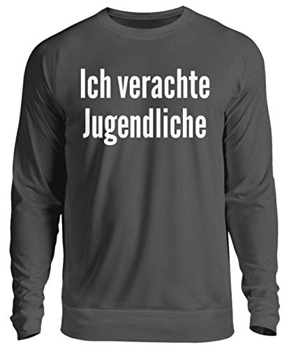 Pull pour adolescents gris large idéal pour le collège et les sorties