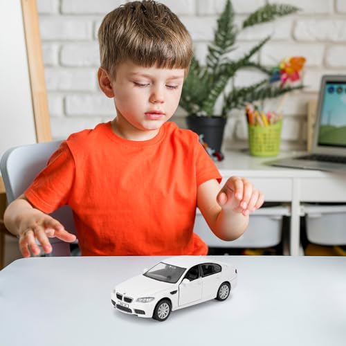 Auto de Juguete RMZ City 1:36 BMW M5 Blanco miniatura 6