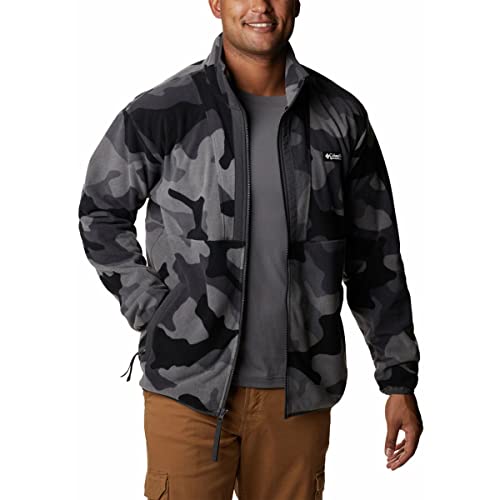Columbia Back Bowl™ Fleece Leve, Preto Mod Camuflado/Tubarão, XXG