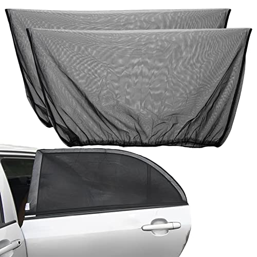 Car Sun Shade for Baby | Car Sun Shade for Kids Back Window,Blocks UV Rays,Protects Baby Kids and Pets,with Glare & Mos Quito Protection,Covers Rear Side