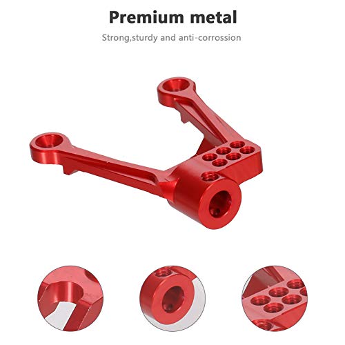 OWSOO 4 PCS de metal dianteiro traseiro amortecedor de torres de montagem para 1/10 RC rastreador co