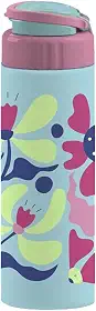 Garrafa Squeeze TIBA Roma 700 ml Decorada Azul