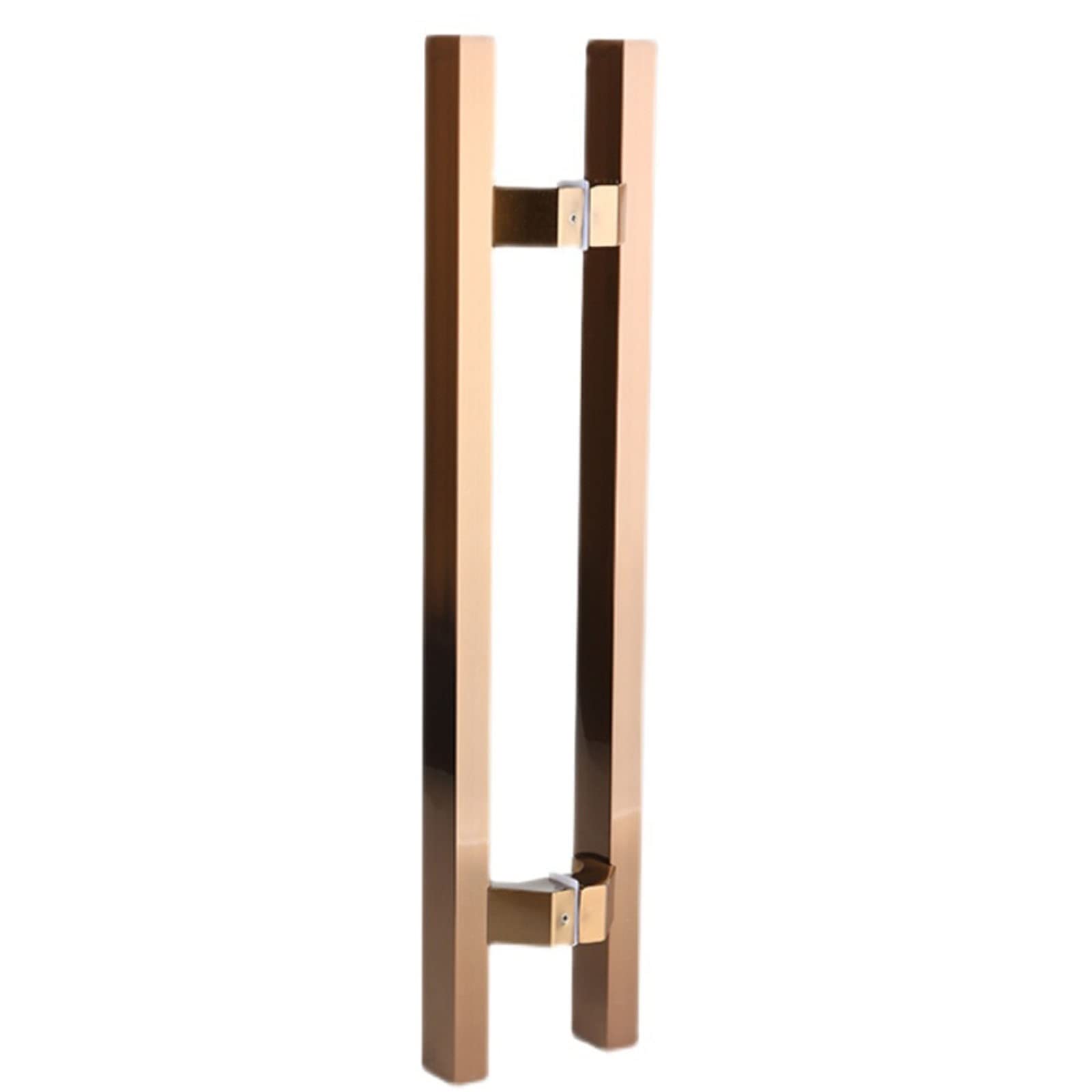LQZAXSRDR Sliding Barn Door Handle, Stainless Steel Double Sided H Shape Glass Door Pull Handle Multicolor Multiple Sizes(B,80cm(31.5ib) 60cm(23.6in))