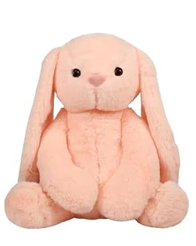 Cute Brown Bunny Soft Toy for Girls/Kids | Huggable Rabbit with Long Ears | Soft Stuffed Plush Animal | - 35cm