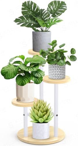 Etagere Plante STLOVe® Porte Plante Interieur, Plusieurs Niveaux Plante D' étagère à Meuble Plantes D'intérieur Gain Place