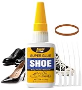 Shoe Glue Sole Repair, Heavy Duty Super Glue for Shoes Boot Sneakers Heels Waterproof, All Purpos...