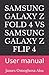 Produktbild SAMSUNG GALAXY Z FOLD 4 VS SAMSUNG GALAXY Z FLIP 4: User manual