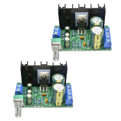 Hailege 2pcs TDA2050 módulo amplificador de audio mono placa de amplificador mono digital DC/AC 5 24V salida 5W 120W para altavoz